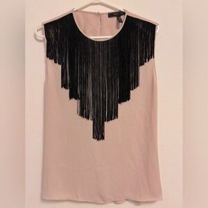BCBG Fringe Blouse